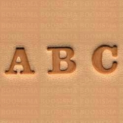 Alfabet of cijferset klein ALFABET 6 á 7  mm (per set) - afb. 3