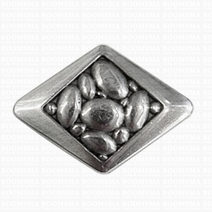 Concho: 'Stone' conchos diamond (2 screws) - pict. 1