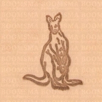 2D & 3D stamps kangaroos & koalas kangaroo