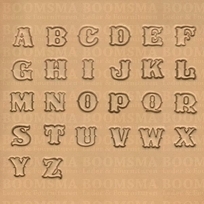 Alphabet set normal medium 18 mm (per set)