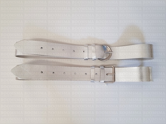 Belt Gold & Silver 38 mm LIMITED Silver (per piece) - pict. 1