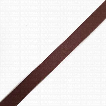 Chrome tanned leather straps Havana brown - pict. 1