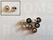 Button studs Short screws for button studs - 4 mm long (10 pieces) - pict. 2