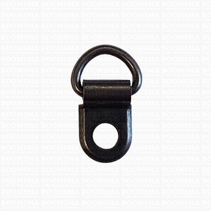 Clip & Dee nearly black width D-ring ± 8 mm (per 10 pcs) - pict. 1