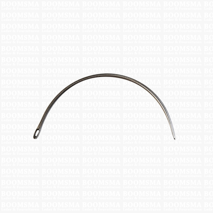 Curved round point needles 54 mm (from eye to point), total length 75 mm (ea) - pict. 1