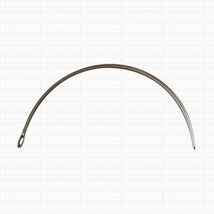 Curved round point needles 67 mm (from eye to point), total length 100 mm (ea) - pict. 1