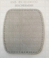 knee and elbow patches ROUNDED SQUARE 2 pieces Light grey 10,5 x 10 cm