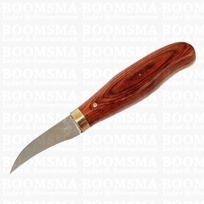 Leather blade curved 7 cm blade (Stainless steel)