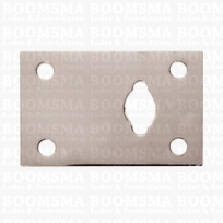 Lockplate measurements: 5,2 x 3,4 cm colour: silver