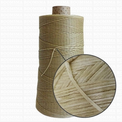 Neverstrand waxed nylon thread (6) 250 gram natural 250 gram approx. 600 meter, THIN (6) - pict. 2