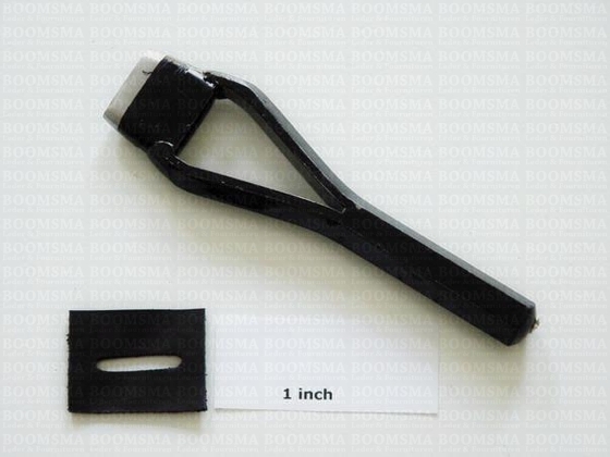 Oblong punch 'T' 1 inch (4) = 25 × 5 mm - pict. 2