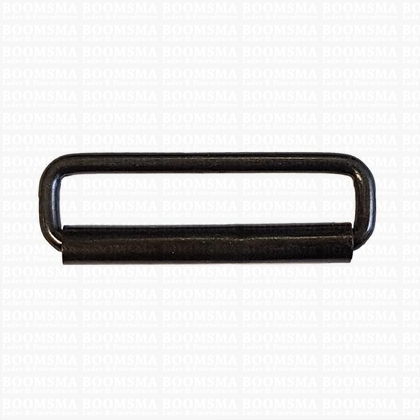 Rectangle loop with roller nearly black 40 mm (ea) (8 mm height) - pict. 1