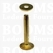 Rivets and burrs large  brass 25 mm, (rivet + burr)  cap Ø 11 mm, pin Ø 4mm (per 10) - pict. 2