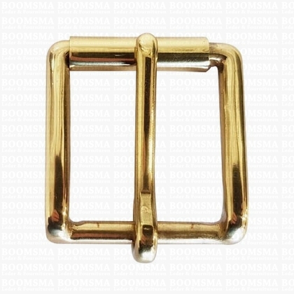 Roller buckle brass 38 mm (1-1/2"inch) - pict. 1