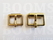 Solid brass roller buckle - pict. 2