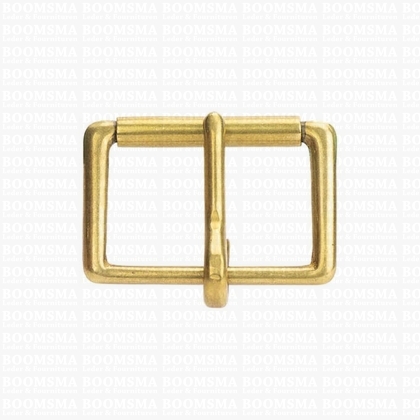 Solid brass roller buckle width 40 mm - pict. 1