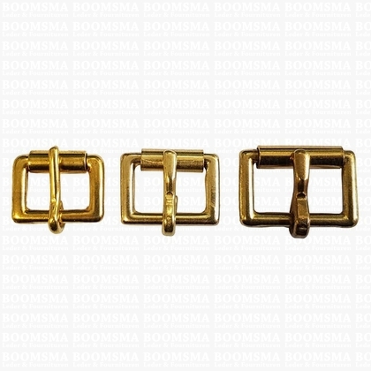 Solid brass roller buckle width 25 mm - pict. 2