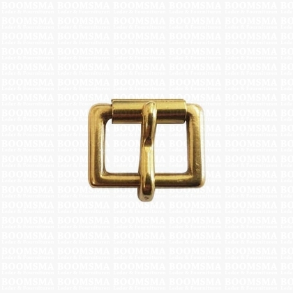 Solid brass roller buckle width 20 mm - pict. 1