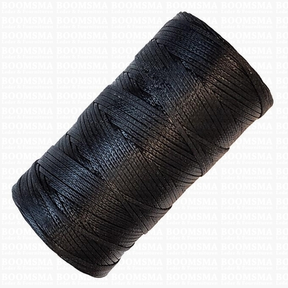 Waxthread polyester black 201 100 meters (100% polyester) - pict. 1