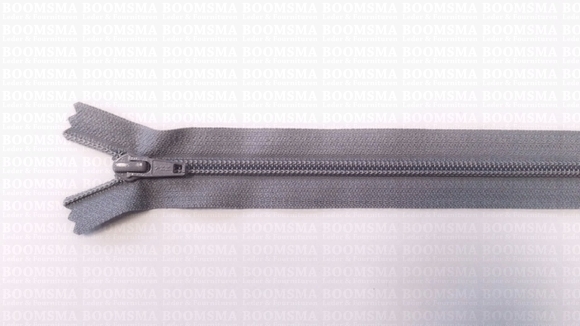 Rits spiraal nylon 40 cm GEKLEURD Lilagrijs(195) - afb. 2