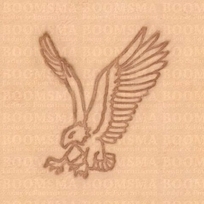 2D & 3D stamps birds & butterflies attack eagle