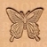 2D & 3D stamps birds & butterflies butterfly - pict. 1