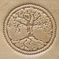 Leather stamp Tree of Life