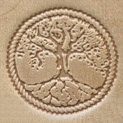 Leather stamp Tree of Life - pict. 1