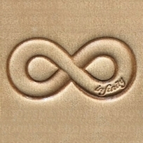 Leather stamp Infinity
