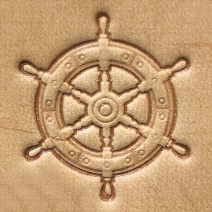 Leather stamp Rudder - pict. 1