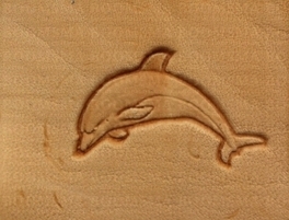 2D & 3D stamps fish, wild animals dolphin