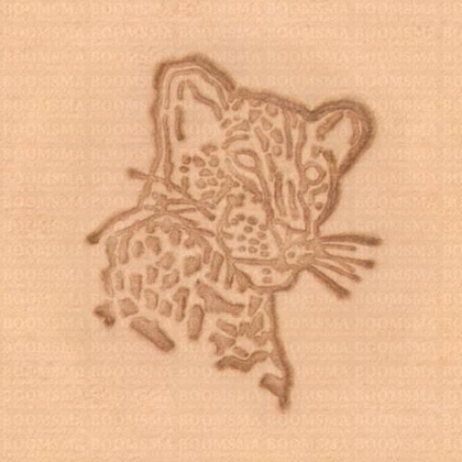 2D & 3D stamps fish, wild animals Leopard - pict. 1