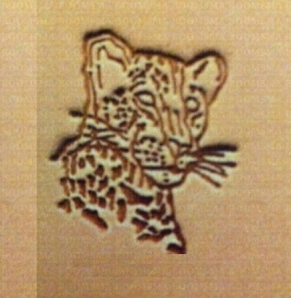 2D & 3D stamps fish, wild animals Leopard - pict. 2