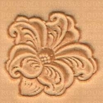 Leather stamp Flower