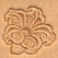 Leather stamp Flower - pict. 1