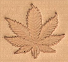 Leather stamp Hemp