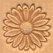 Leather stamp Daisy - pict. 1