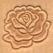 Leather stamp Rose - pict. 1