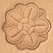 Leather stamp Rosette - pict. 1
