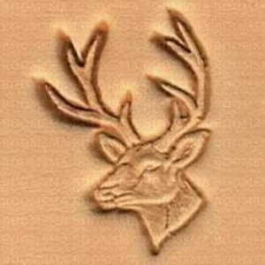 2D & 3D stamps horses & elk  deer head - pict. 2