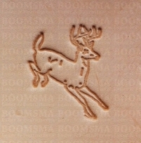 2D & 3D stamps horses & elk  deer (jumping)