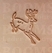 2D & 3D stamps horses & elk  deer (jumping) - pict. 1