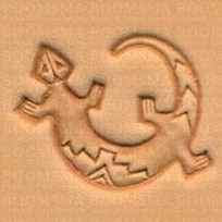 Leather stamp Lizzard