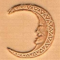 Leather stamp Moon