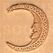 Leather stamp Moon - pict. 1