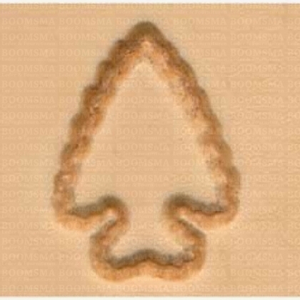 Leather stamp Arrowhead - pict. 1