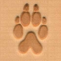 Leather stamp Paw