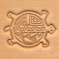 Leather stamp Turtle