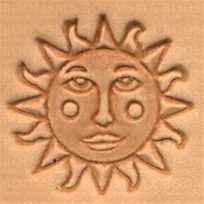 Leather stamp Sun