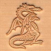 Leather stamp Dragon